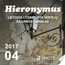 Žurnalo "Hieronymus" 4 numeris